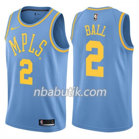 NBA Mænd Trøje Los Angeles Lakers Lonzo Ball 2 Nike Hardwood Classics Swingman